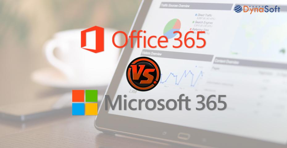 Diferencias entre Office 365 y Microsoft 365