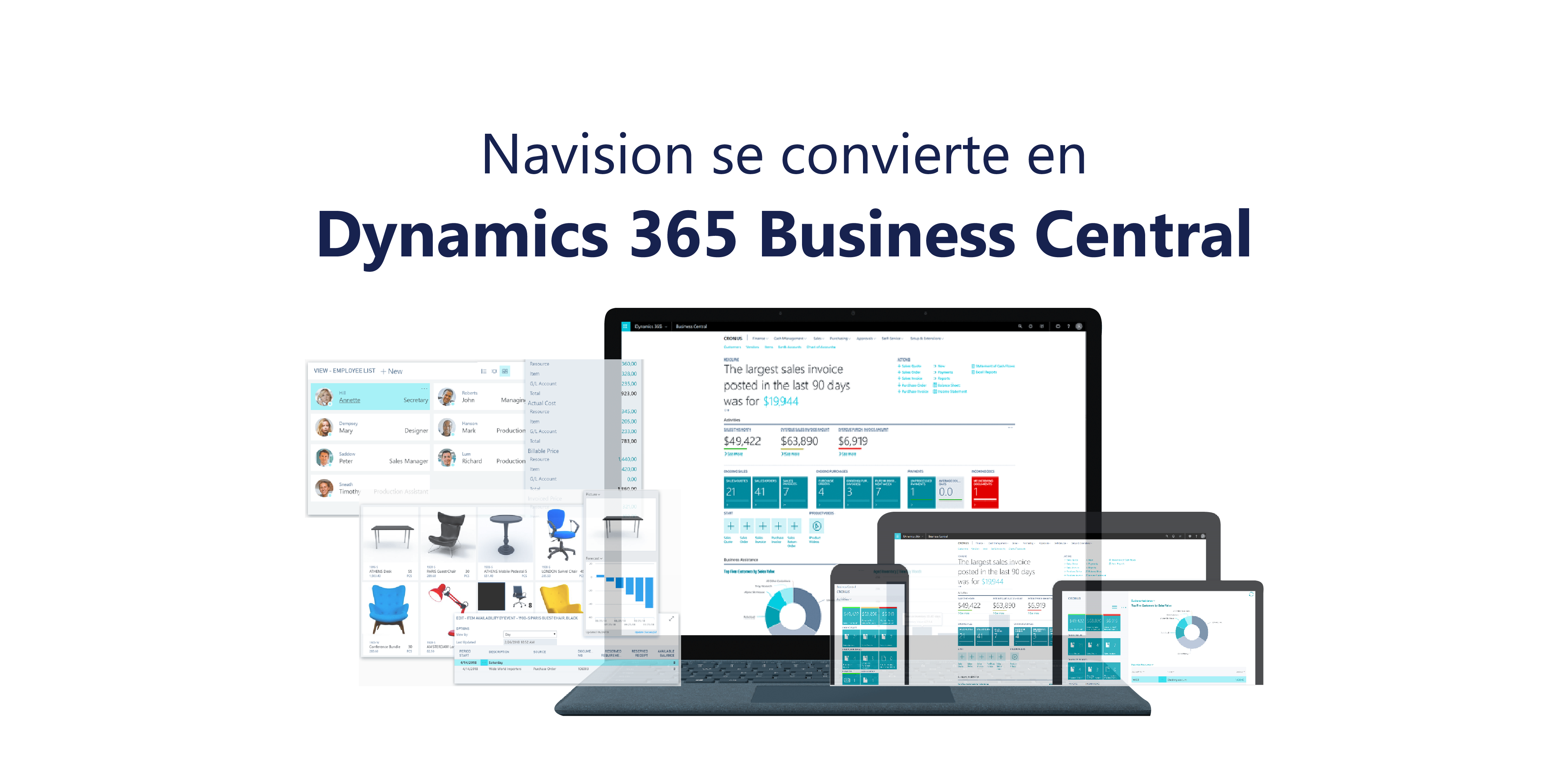 Navision se convierte en Dynamics 365 Business Central Grupo Dynasoft